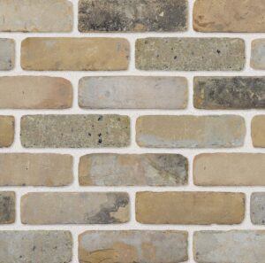 tumbled yellow multi stock brick