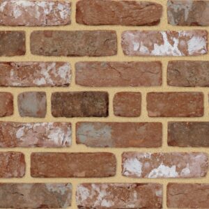 red tumbled bricks