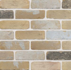 tumbled buff brick