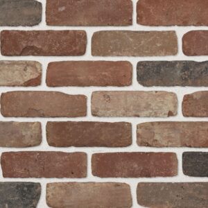 tumbled red multi brick