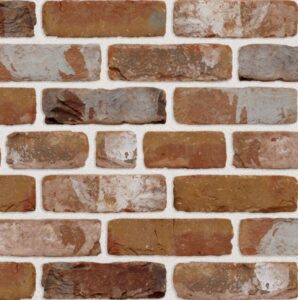 tumbled red multi brick