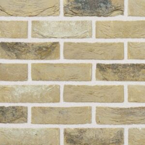 weathered buff handmade brick